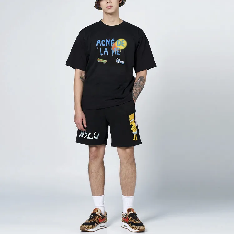 Acme De La Vie/ADLV x Simpsons T Shirt Unisex Black-2