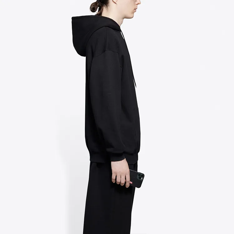 Balenciaga Sponsor Logo Medium Fit Hoodie-5