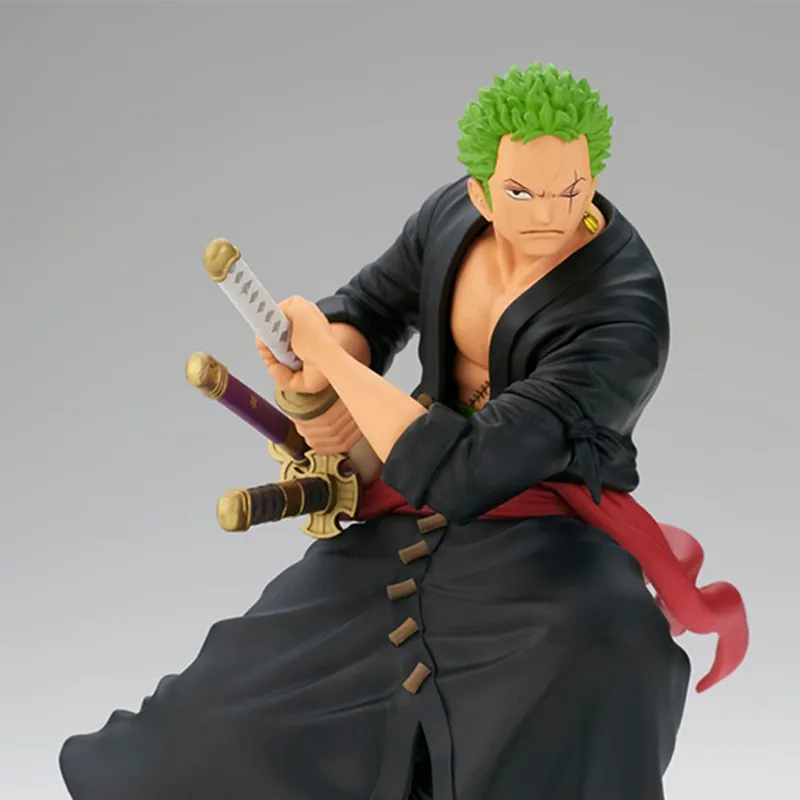 BANPRESTO Roronoa Zoro Glass Factory Battle Record Collection One Piece Bonus Gifts-1
