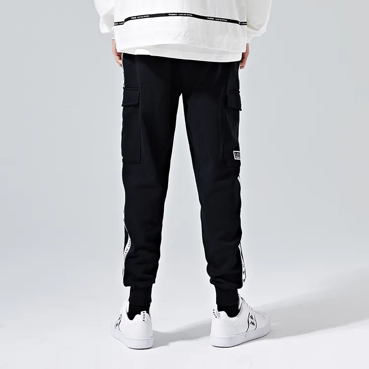 Kappa Casual Pants Men Black-2