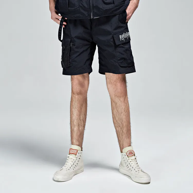 Kappa Cargo Shorts Men Black-2