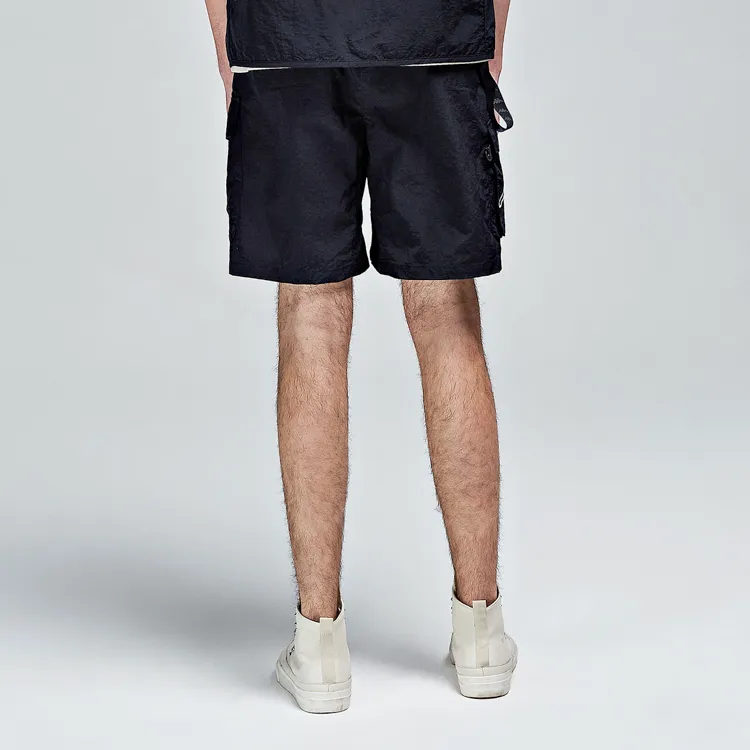 Kappa Cargo Shorts Men Black-3