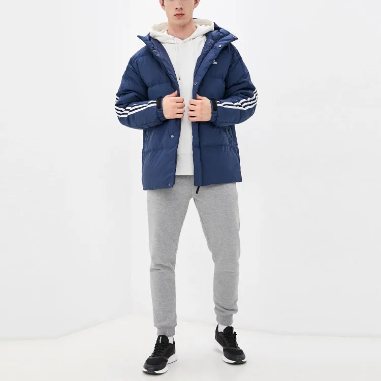 Adidas Down Jackets Men Blue-2