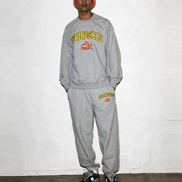 Levi's x THE SIMPSONS Sweatshirt Men's Gray-2
