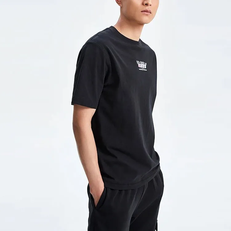 LiNing T Shirt Men's 2 Pack White+Black-8