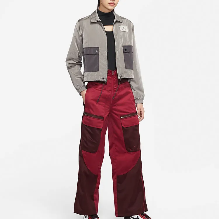 Jordan Casual Pants Women's Red-2