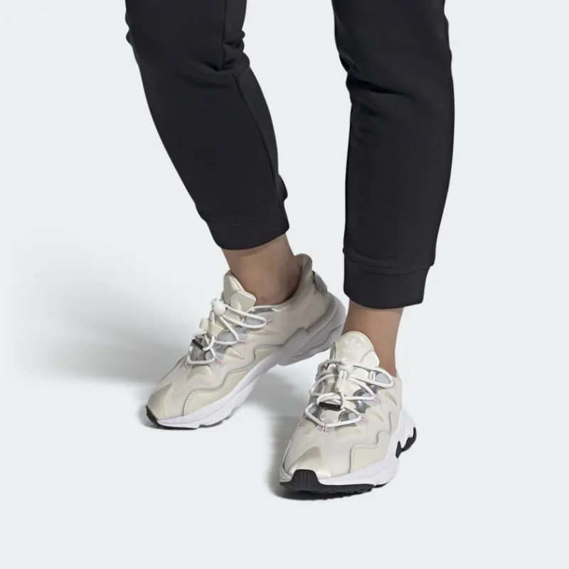 Adidas Ozweego Plus Chalk White Pink Women's-6
