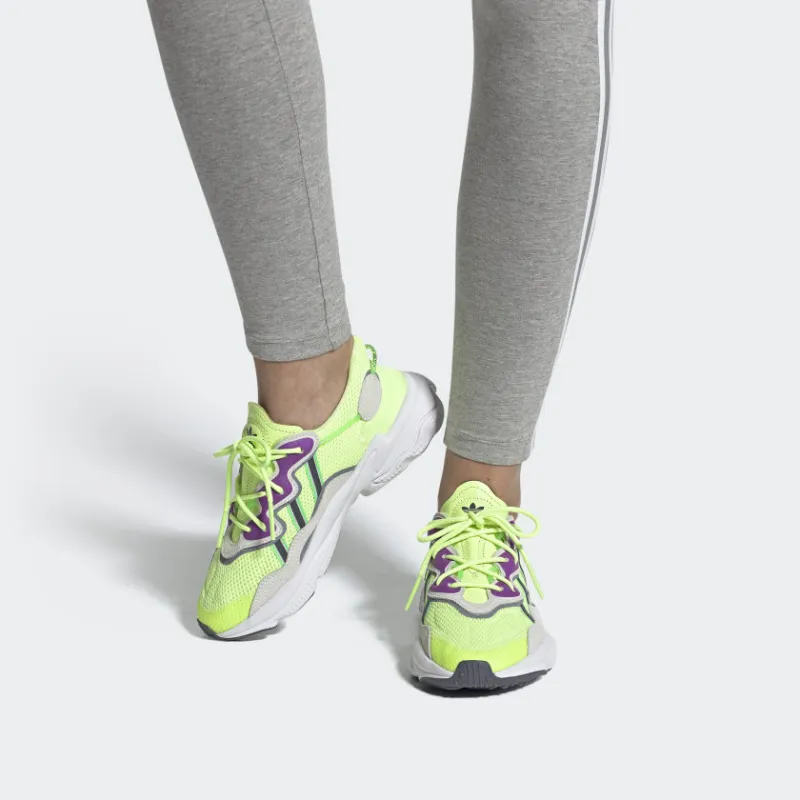 Ozweego Women's Adidas Originals 'Hi Res Yellow Orchid Tint' Women's-6