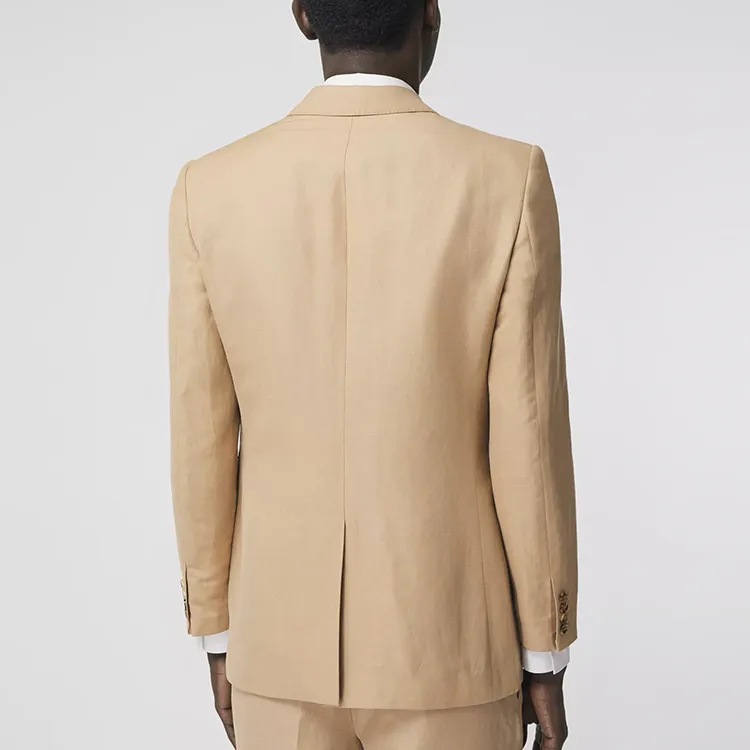 Burberry Business Suit Coat Men's Yellow-3