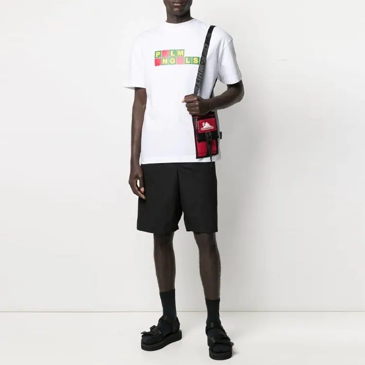 PALM ANGELS Pick A Vowel T shirt-1
