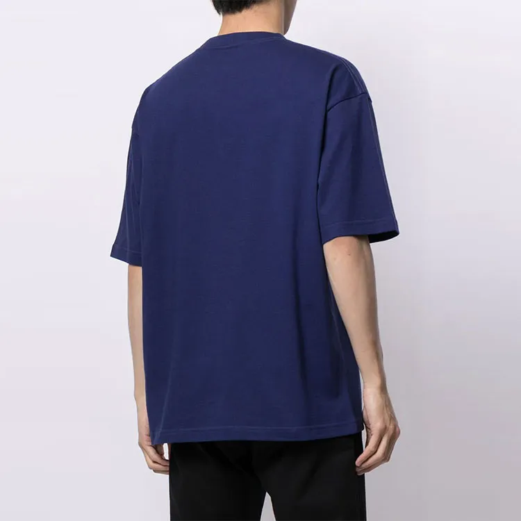 Balenciaga T Shirt Regular Fit Men's Blue-4