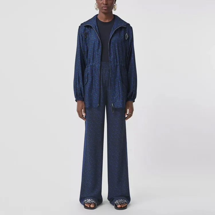 Burberry Jackets Women's Blue-1