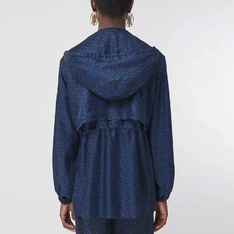 Burberry Jackets Women's Blue-4