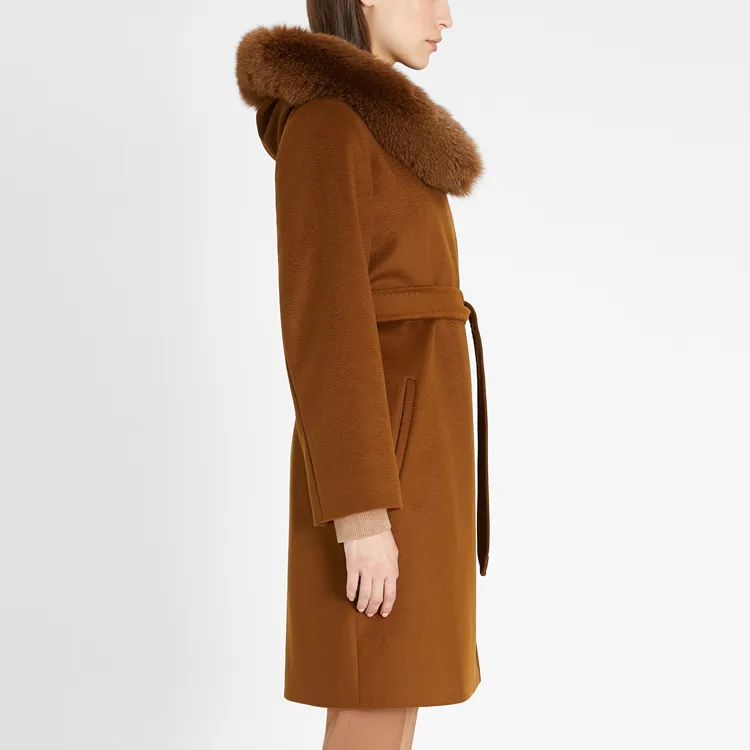 MaxMara Coats Women's Brown-4