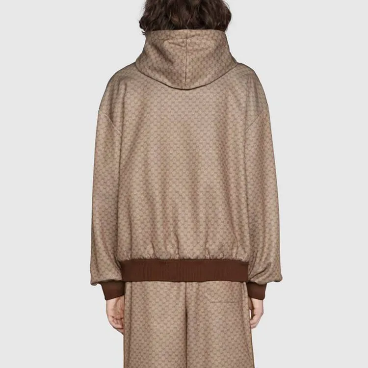 GUCCI Mini Gg Jersey Hooded Sweatshirt-3