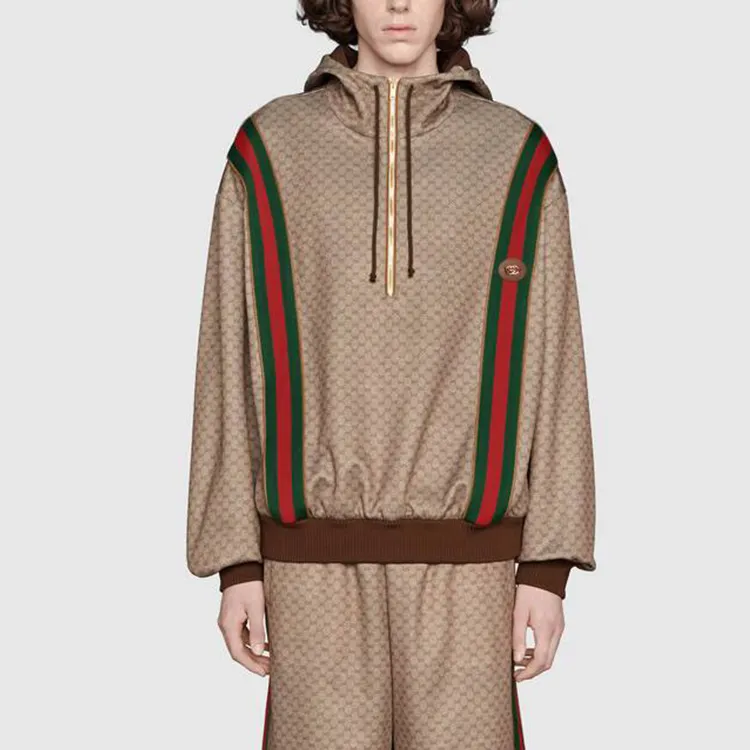 GUCCI Mini Gg Jersey Hooded Sweatshirt-2