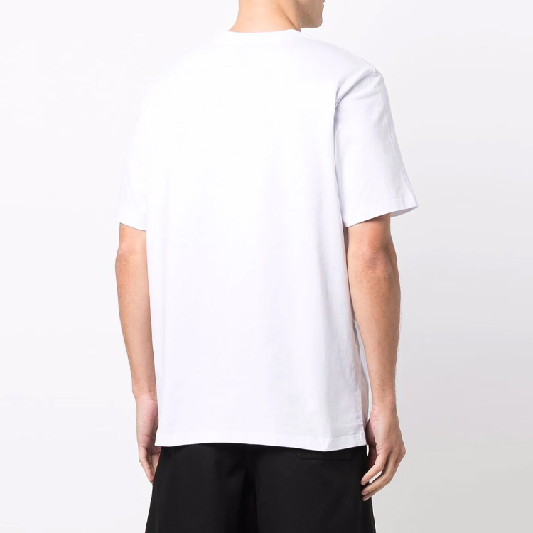 MSGM Logo Printed Crewneck Tシャツ MSGM Logo Printed Crew Neck T-Shirt - POIZON
