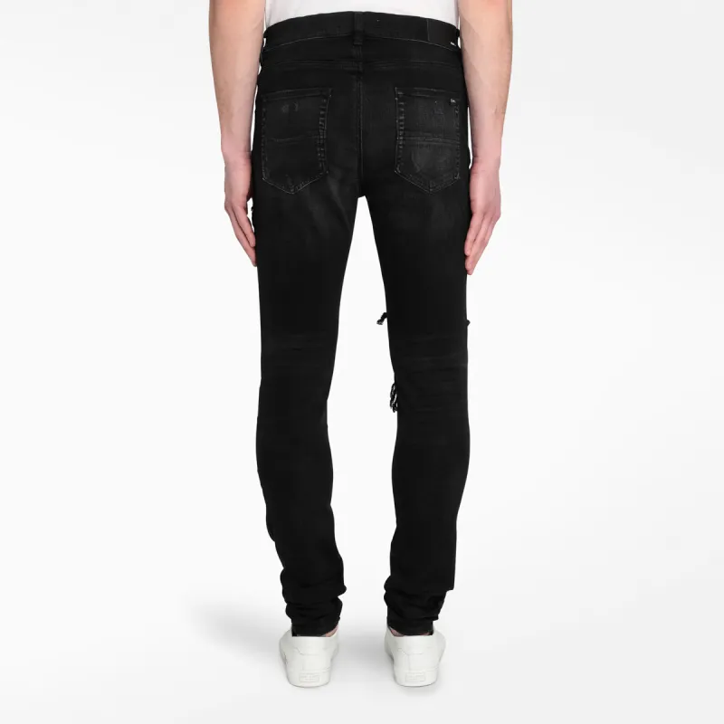 AMIRI Distressed Bandana Slim Fit Jeans-1