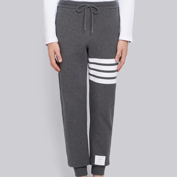 THOM BROWNE 4 Bar Striped Sweatpants-1