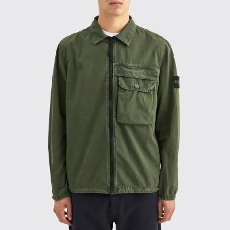 STONE ISLAND Jackets & Coats Men's Army Green-1