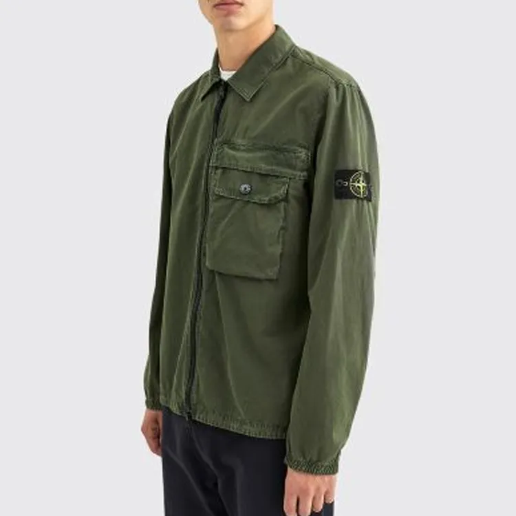 STONE ISLAND Jackets & Coats Men's Army Green-2