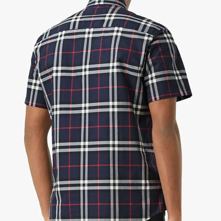 Burberry Check Print S/S Shirt-6
