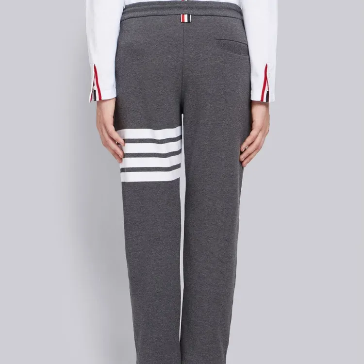 THOM BROWNE 4 Bar Striped Sweatpants-2