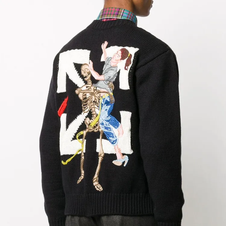 OFF WHITE Pascal Knit Sweater-2