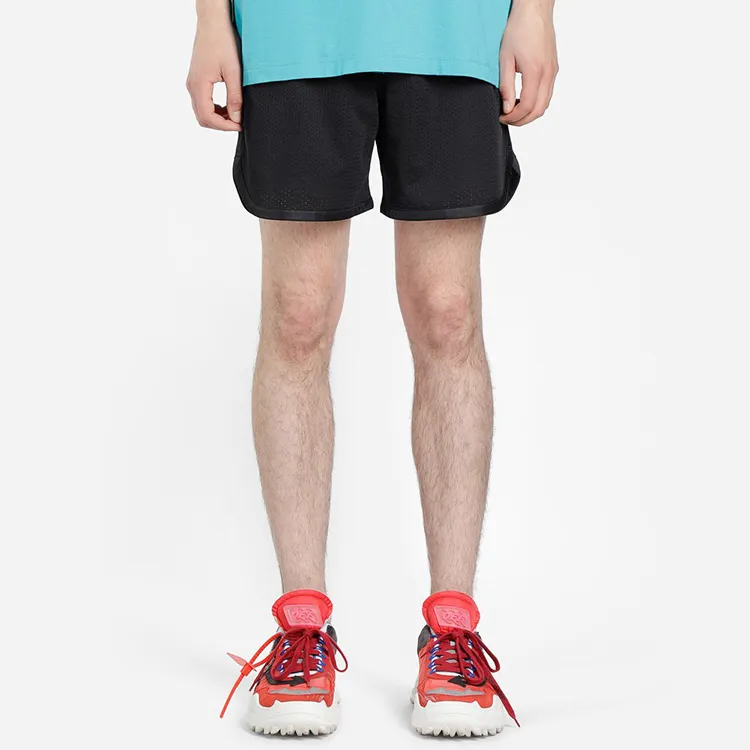 OFF WHITE Wavy Line Mesh Shorts-1