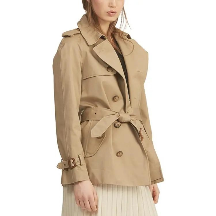 Polo Ralph Lauren SS22 Trench Coat Women's Brown-3
