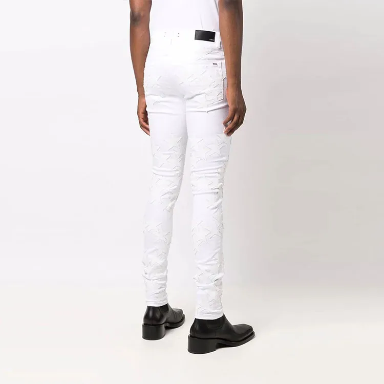 AMIRI Jeans Men White-2