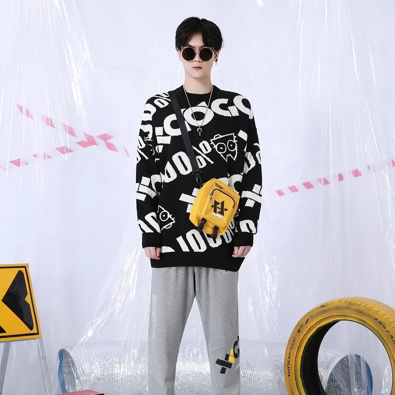XXGOGO Sweaters Unisex Black-2