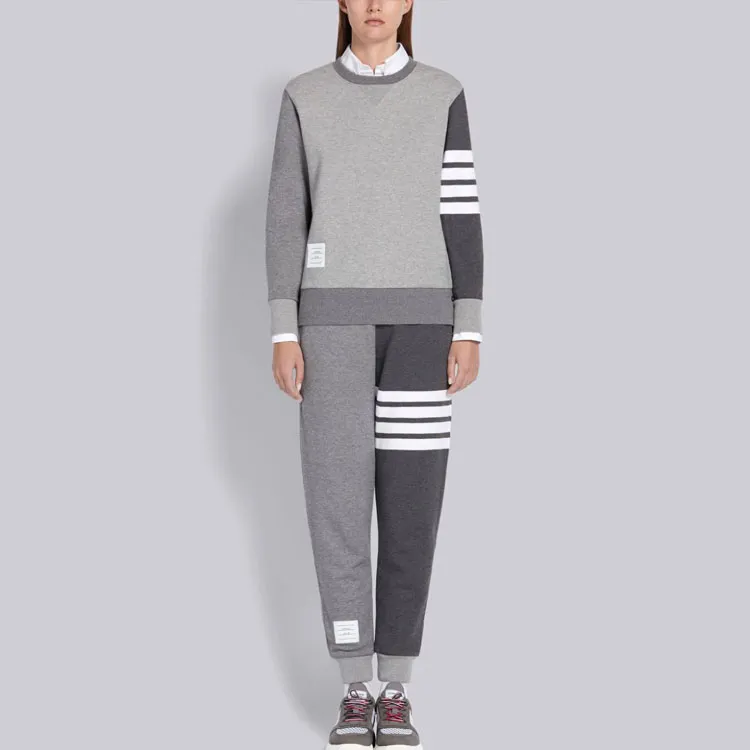 THOM BROWNE 4 Bar Crewneck Sweatshirt-5