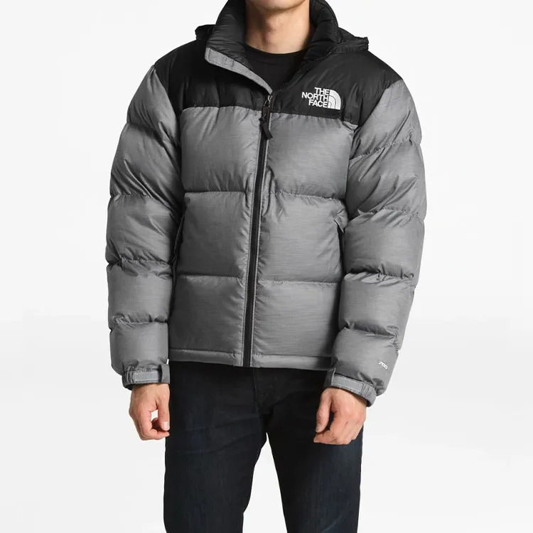THE NORTH FACE 1996 Collection Down Jacket Unisex Gray-4