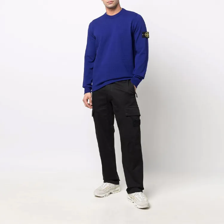 STONE ISLAND Sweatshirts Men Navy Blue-2