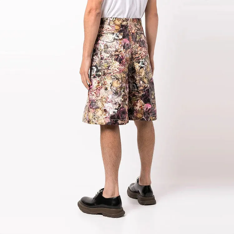 CDG Graphic print Tailored Shorts-2