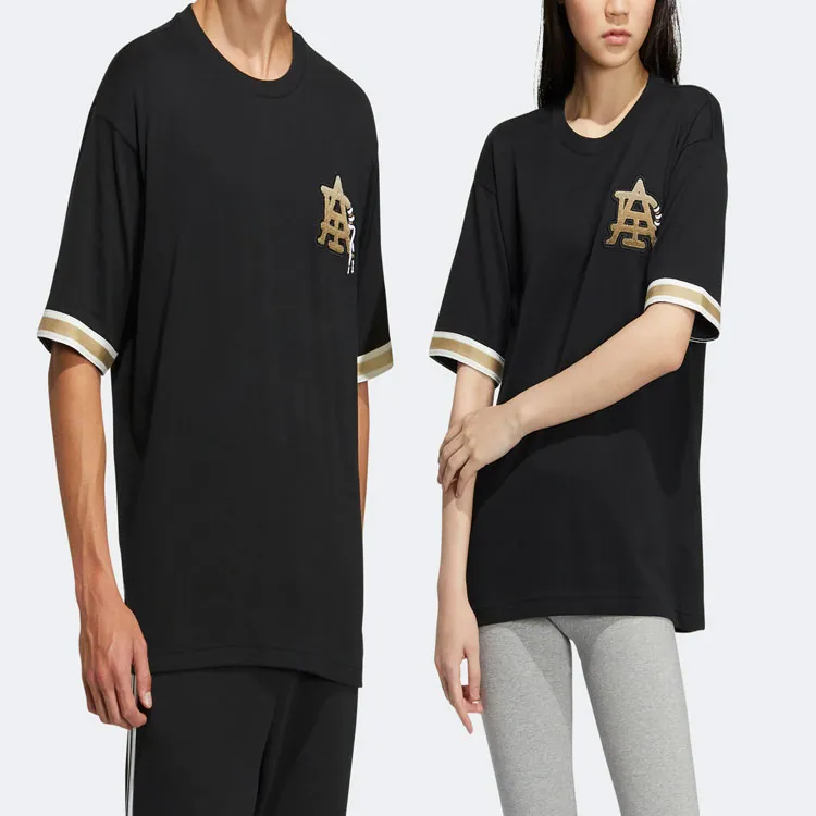 Adidas Originals T Shirts Unisex Black-4