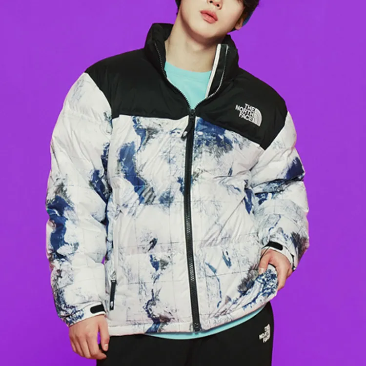 THE NORTH FACE Jacket Unisex Earth Print Color-3