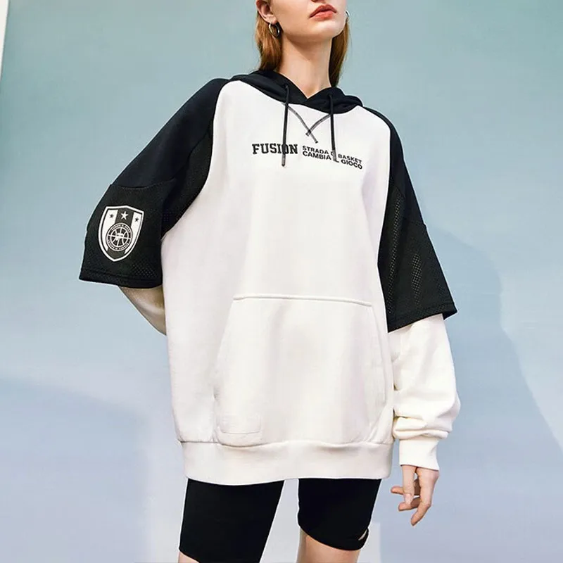 FILA FUSION Sweatshirt Unisex White-4