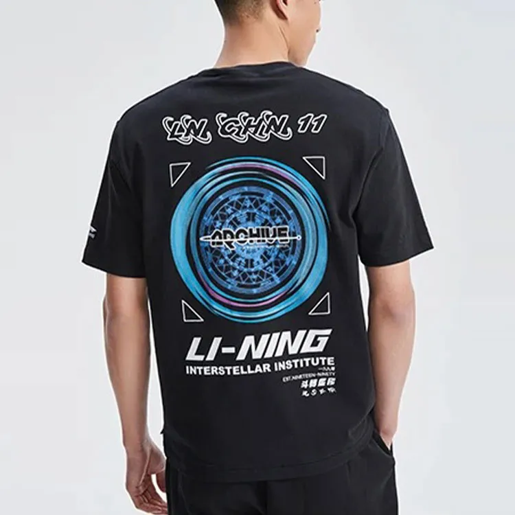LiNing T Shirt Men's 2 Pack White+Black-7