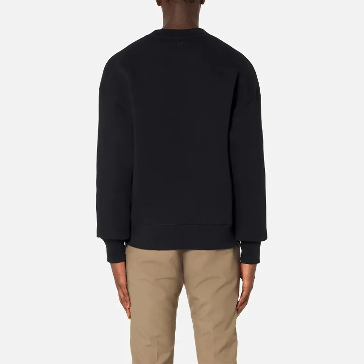 Ami Paris Ami De Coeur Satin Sweatshirt-3