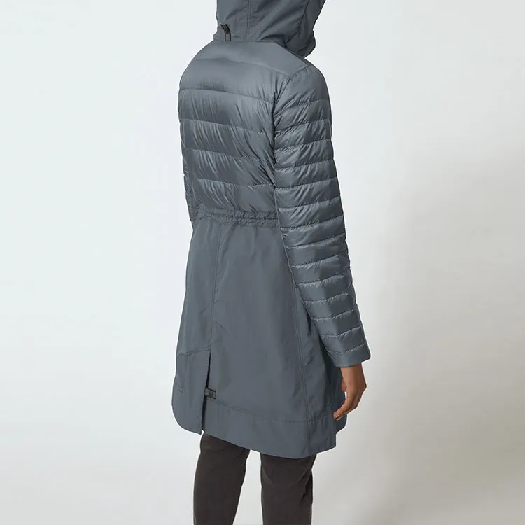 Canada Goose Kenton Series Down Jackets Women's Titanium Metallic-5