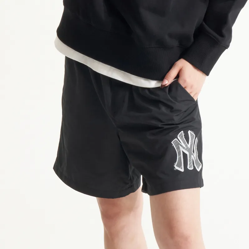 MLB New York Yankees Casual Shorts Unisex Black-4