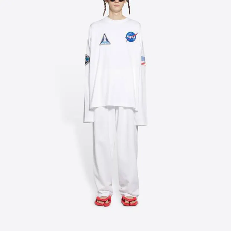 Balenciaga x Nasa T Shirt Men's White-2
