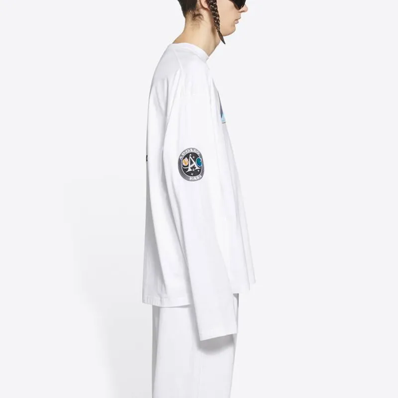 Balenciaga x Nasa T Shirt Men's White-5