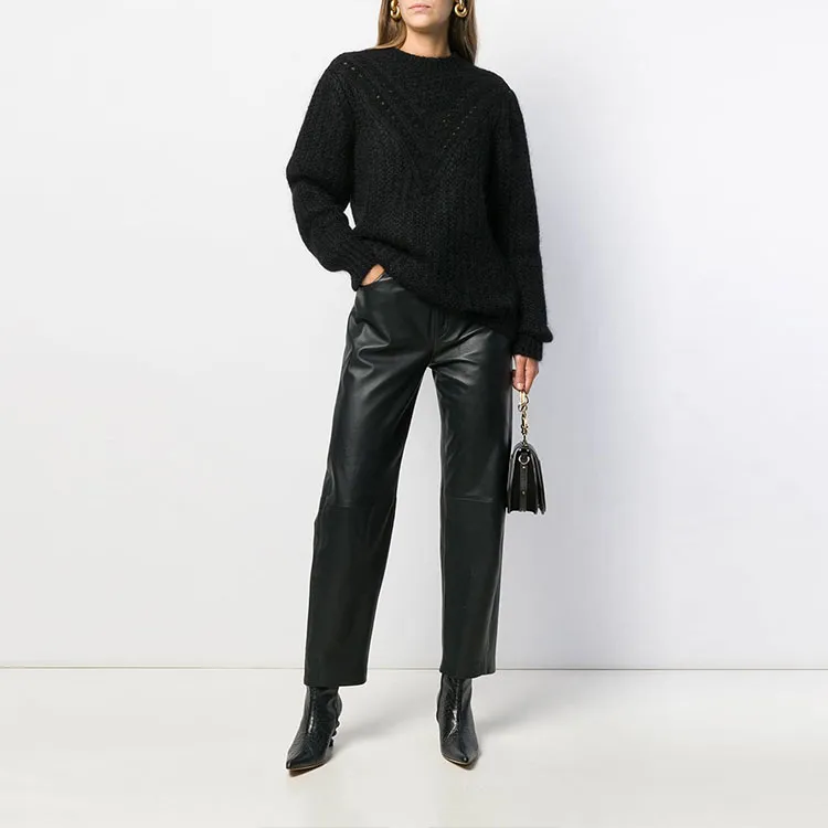ALBERTA FERRETTI Loose Fit Sweater Women's Black-1