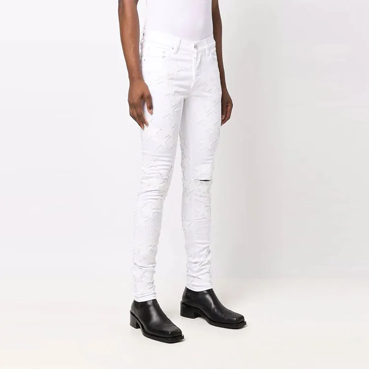 AMIRI Jeans Men White-3
