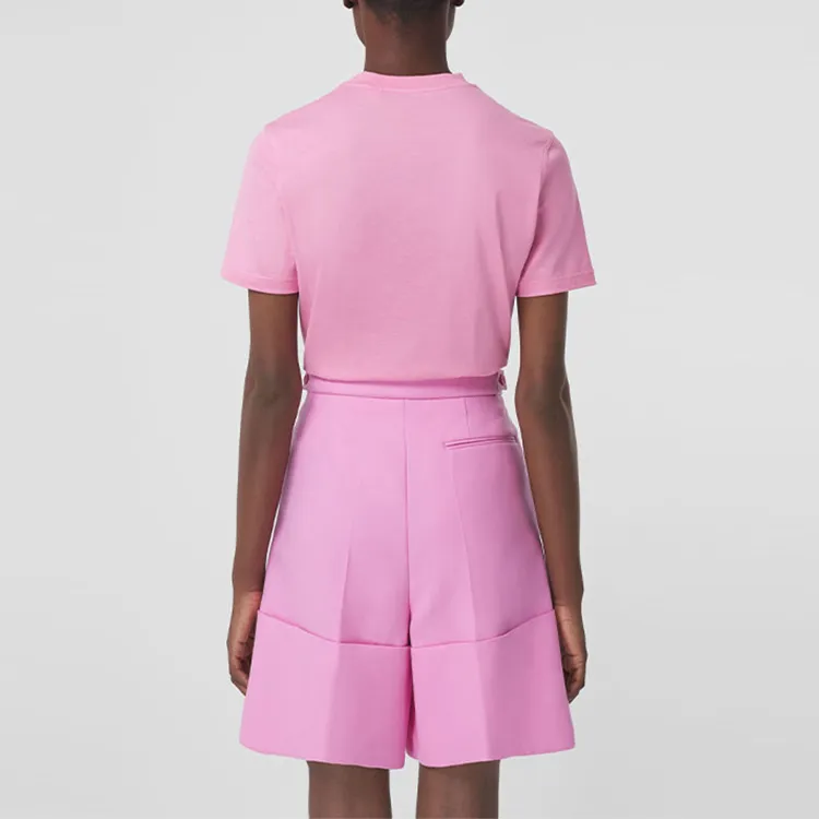 Burberry T Shirts Women's Pink-3