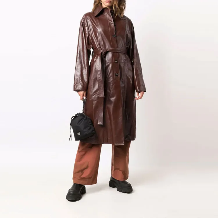 AMBUSH Trench Coats Women's Brown-1