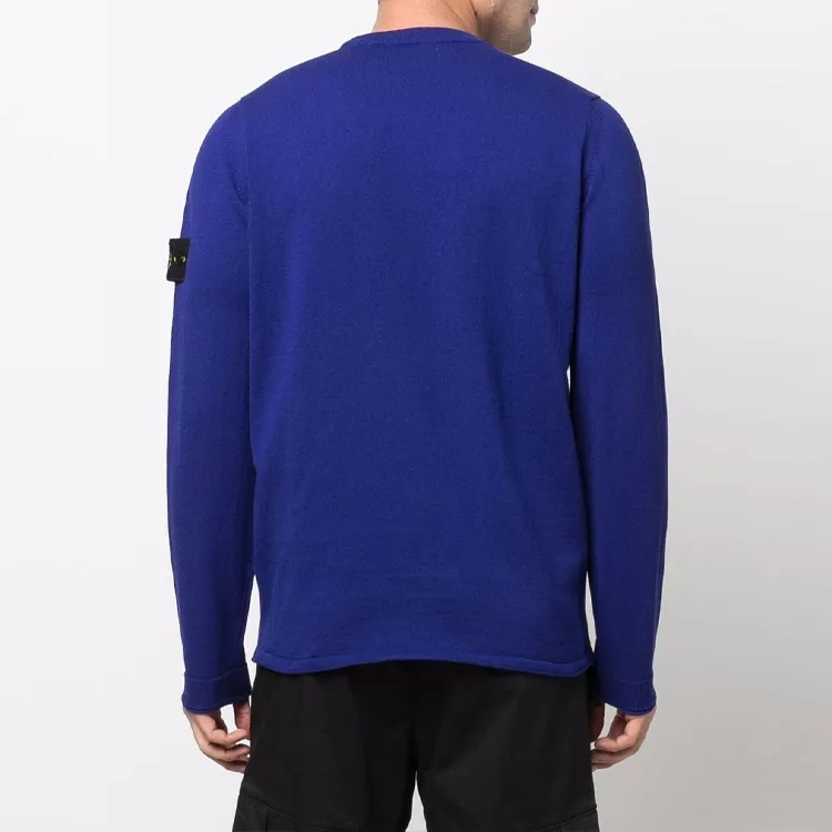STONE ISLAND Sweatshirts Men Navy Blue-1